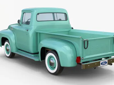 1956 Ford F-100 3D model