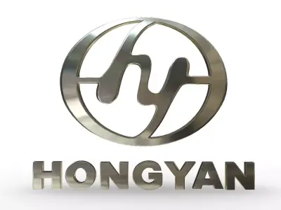hongyan logo 3D model