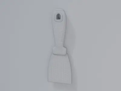 DeWalt Putty Knife 3inch Low-poly 3D model