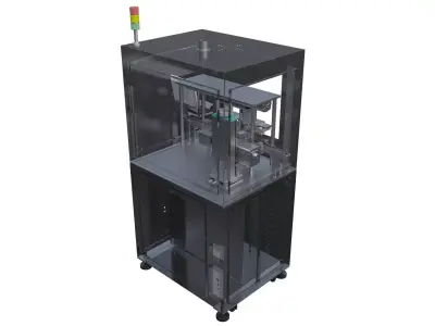Online transplanting marking machine 3D model