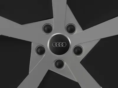 Audi R8 e tron Concept 2013 wheel 3D model