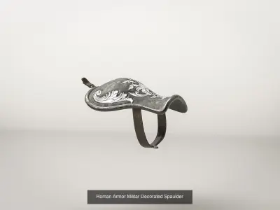 Gladiator Roman Armor and Weapons collection 3D Model Pack