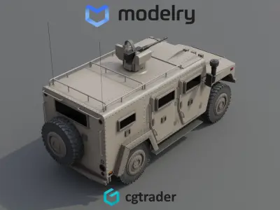 SWAT Vehicle 3D model