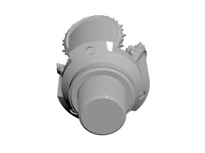 Tricone Drill Bit 3D model