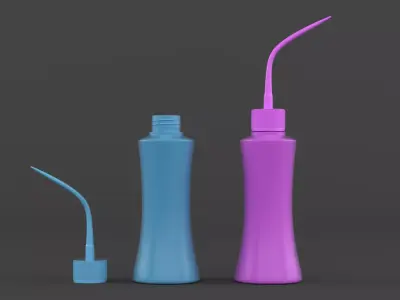 Wash Bottle Free 3D model