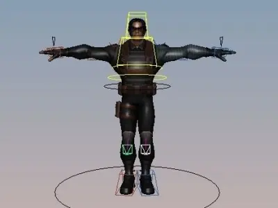 The Winter Solider Free Free low-poly 3D model