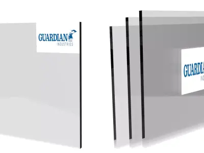 Guardian Industries Pure Industrial Glass Low-poly 3D model