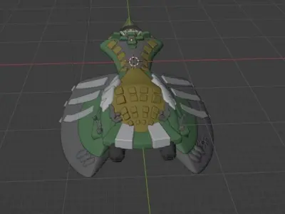 winter gale 3D model