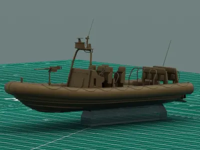 RHIB 11m NSW 3D print model