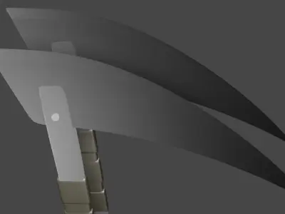 Double Sickles 3D model