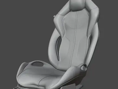 High quality Sport Seat Free 3D model