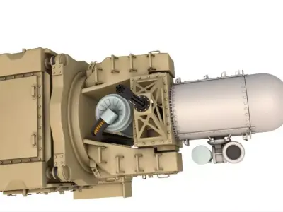 Phalanx CIWS 3D model purchase