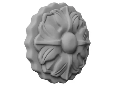 Small Rosette 001 3D model