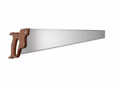 Hand saw 3D model order