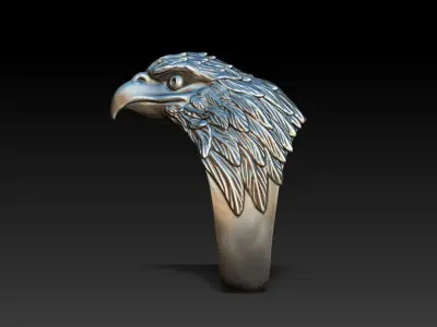 Eagle ring model 3D model