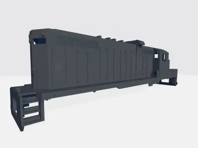 GP10 Paducah Geep N Scale 3D print model