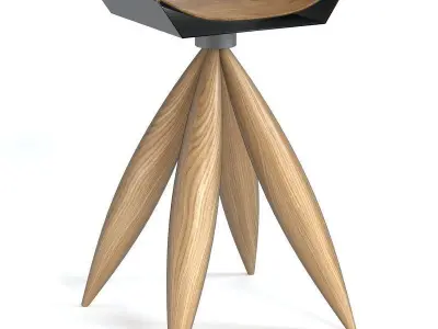 Bar Chair Buffalo 3D model