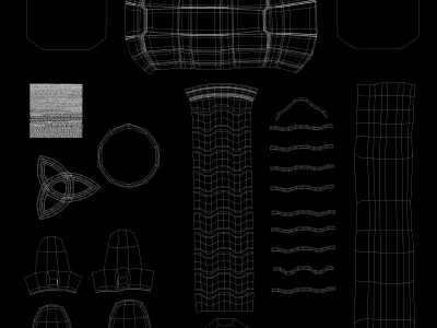 3d model thor hammer 3D model