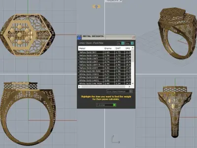 tutorial ring 3D print model shop