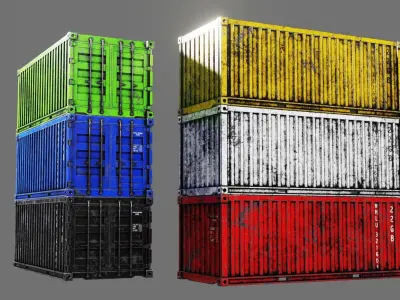 Dirt Container 3D model
