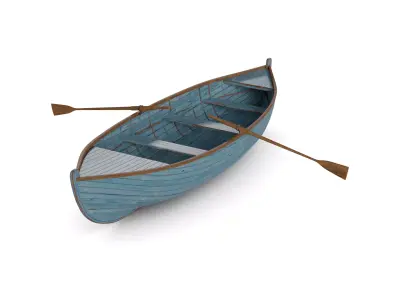 Rowboat 3D model by Warkarma - PBR