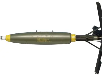 Mk82 Snakeye 500lb Bomb Snakeye Fin Assembly MK-82 3D model