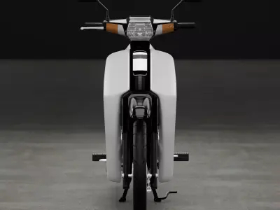 1988 - Honda Astrea Prima or Honda Dream EX5 3D model