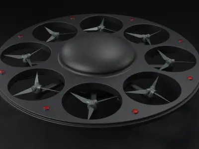 Drone 3D model shop
