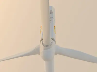 wind turbine 3D model 10