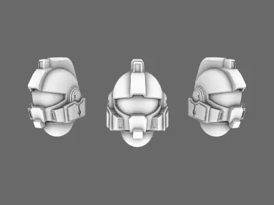 Clan Gunpla V10 Helmet Type B 3D print model