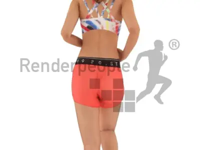 Sophia Animated 008 Jogging