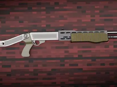 SPAS-12 Gun 3D model
