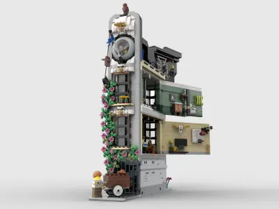 student house 3D model