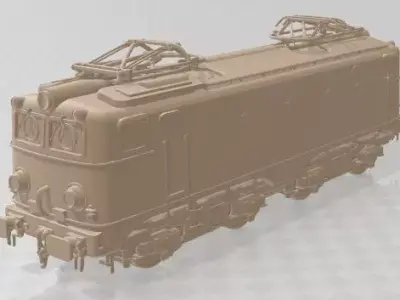 Locomotive - Alsthom 7600 Printable 3D print model