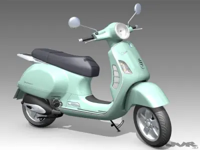 Vespa GT 200 3D model