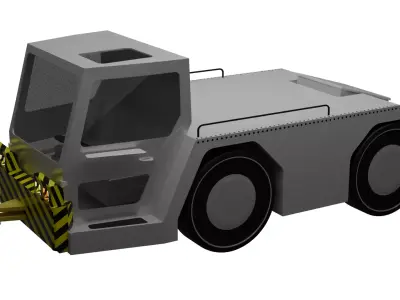 Airport Tug  3D model