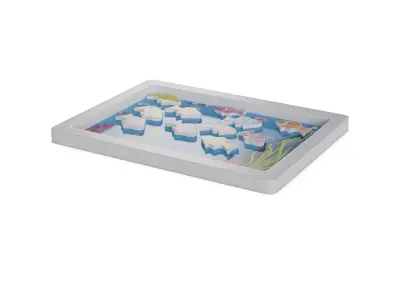Table games Magnetic Fishing Game 3D model