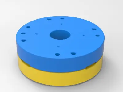 Mold for diecast Super Swamper Cobalt MT Tire Scale 1 to 10 3D print model