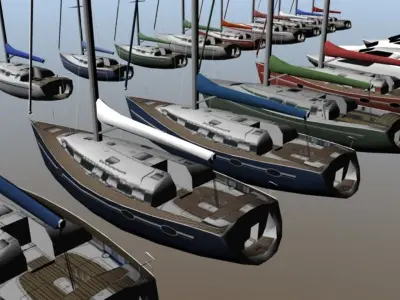 boats_LW 3D model