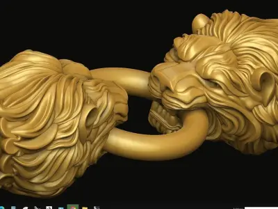 tiger breslet 3D print model