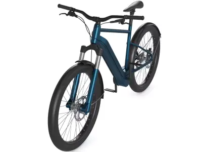 Electrical Bike 3D model buy