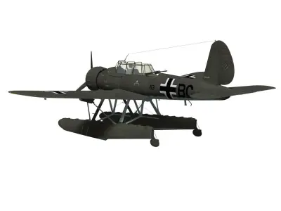 Arado Ar196 A-3 3D model purchase