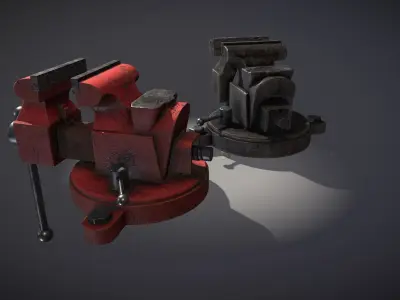 Red Vice 3D model