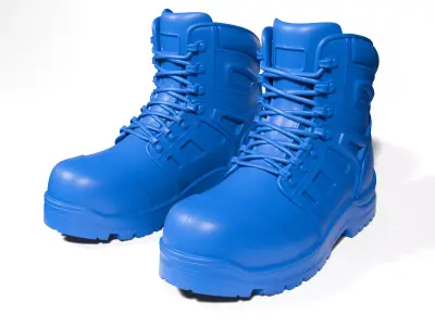 Work boots 3D print model