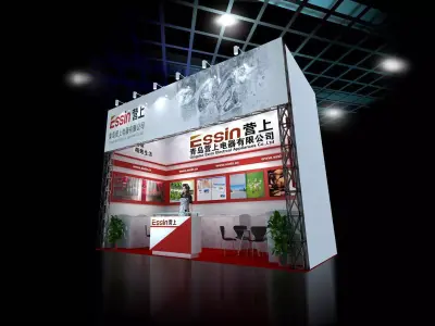 Exhibition - Area -3X6-3DMAX2010-13 3D model