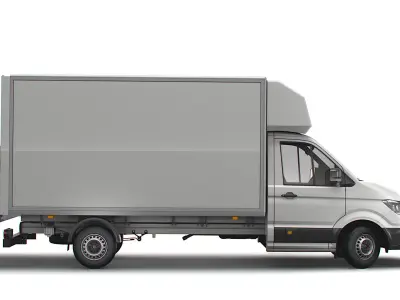 MAN TGE Luton 2021 3D model
