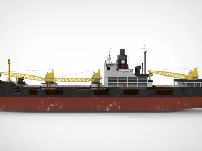 Cargo Vessel 3D model
