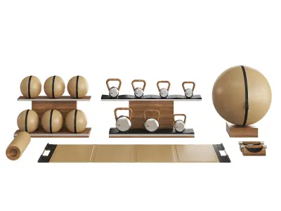 PENT luxury fitness equipment part 4 3D model