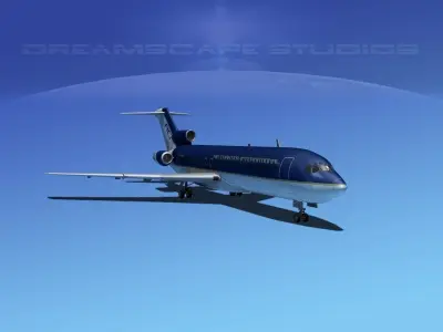 Boeing 727-200 Air Charter Intl 3D model