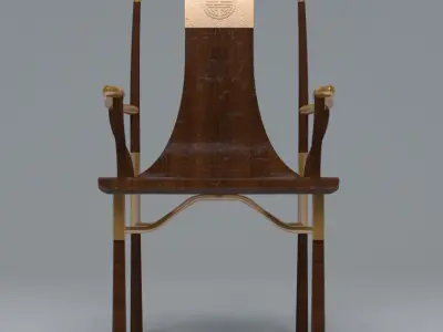 MING CHAIR No3 3D model
